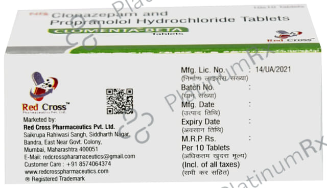 Clomenta Beta 0.25/20mg Tablet