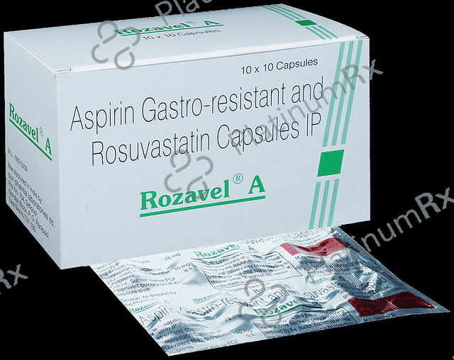 Rozavel A 75/10mg Capsule 10s