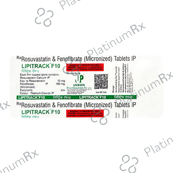 Lipitrack F 160/10mg Tablet 10s