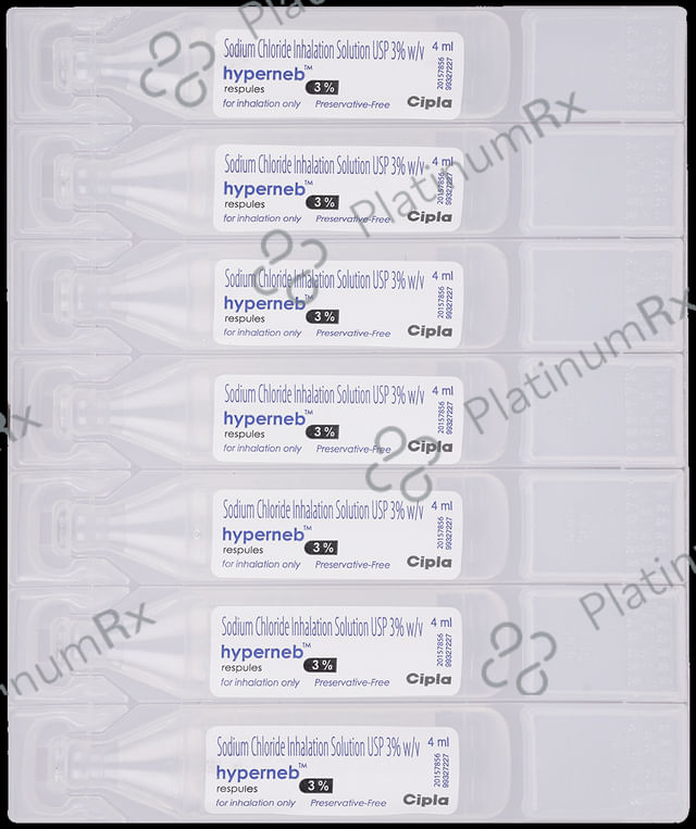 Hyperneb 3% Respules (4ml Each) 7 Respules