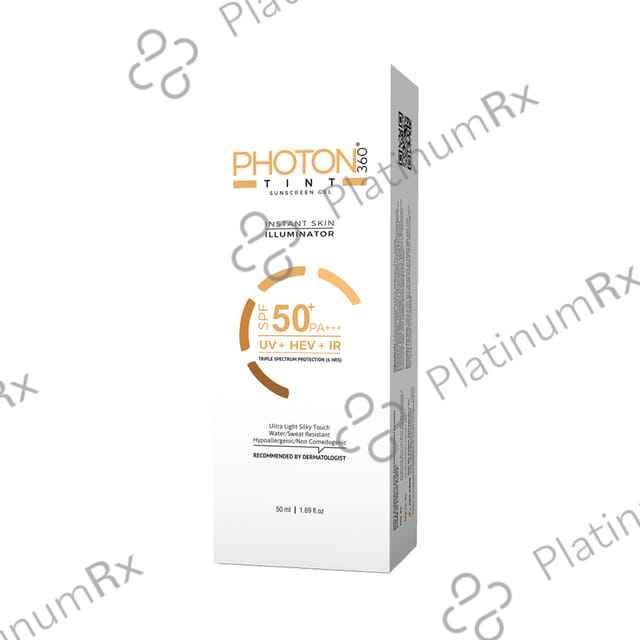 Photon 360 Tint SPF 50+ PA+++ Sunscreen Gel 50ml