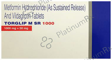 Torglip M SR 1000mg Tablet 10s