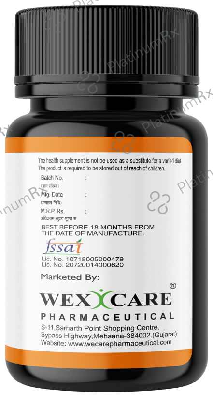 Wexcare Natural Vitamin C from Amla Chewable Tablet 60s