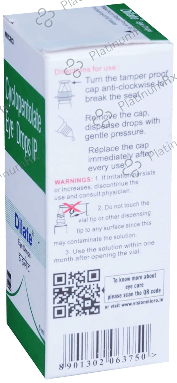 Dilate Eye Drop