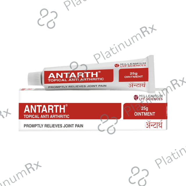 Millennium Herbal Care Antarth Topical Anti Arthritic Ointment (25gm Each)