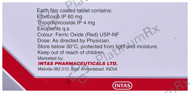 Nureeto MR 60/4mg Tablet 10s