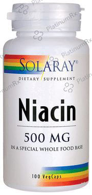 Solaray Niacin 500mg Vegcap