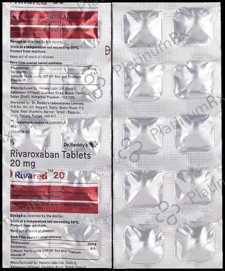 Rivared 20mg Tablet 10s