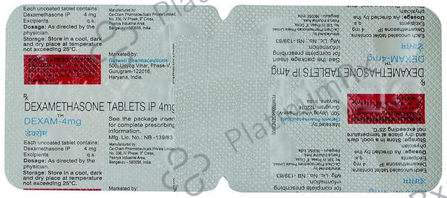 Dexam 4mg Tablet 8s
