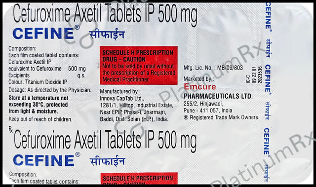 Cefine 500mg Tablet