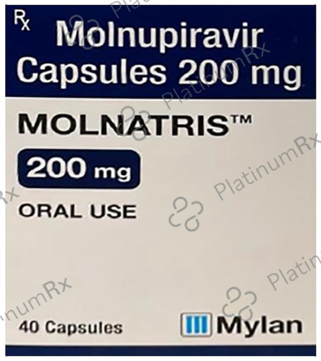 Molnatris 200mg Capsule