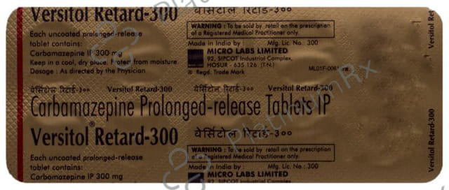 Versitol Retard 300 Tablet PR