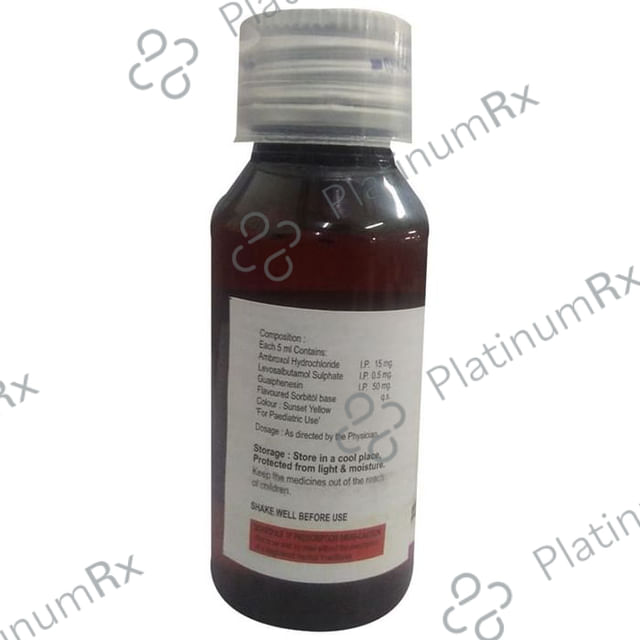 Traxin Junior 15mg/5ml/0.5mg/5ml/50mg/5ml Syrup