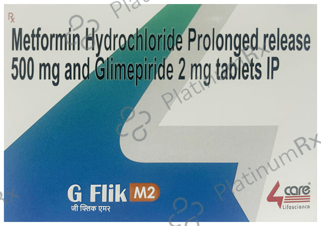 G Flik M2mg Tablet PR 10s