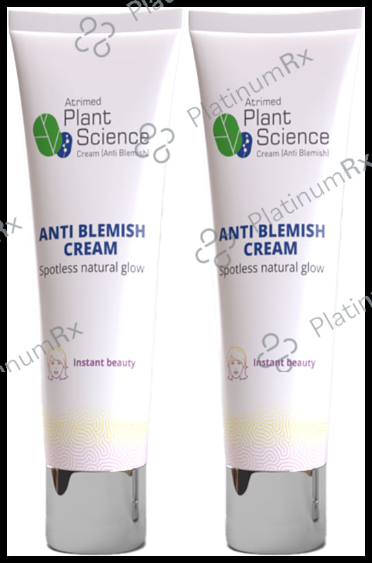Atrimed Plant Science Anti Blemish Cream (20gm Each) 2 Tubes