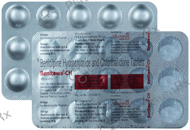 Benitowa CH 4/12.5mg Tablet 15s