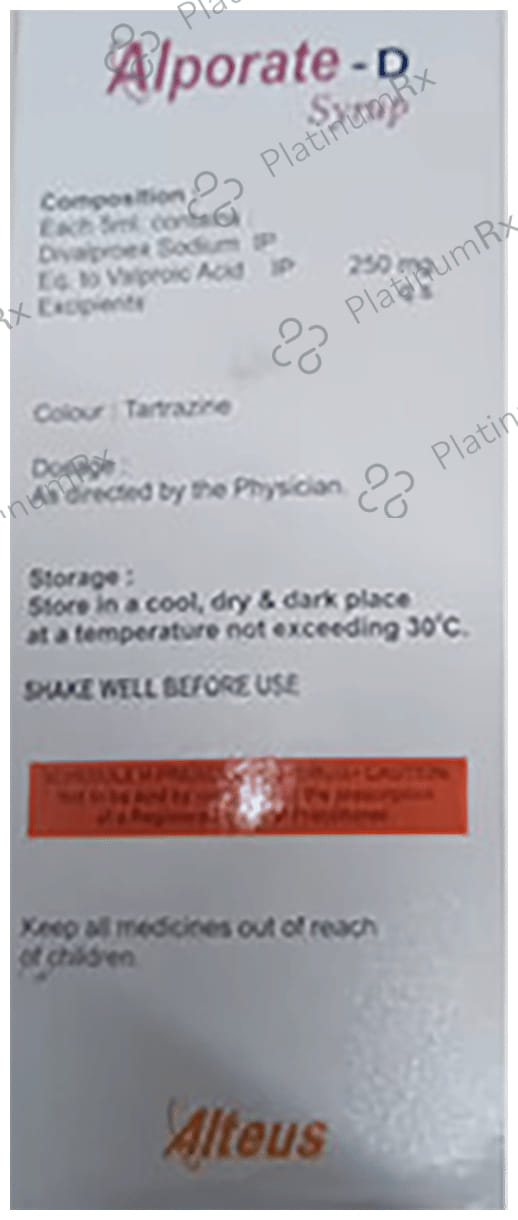Alporate D 250mg Syrup 200ml