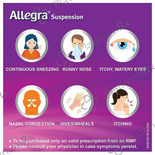 Allegra Suspension Raspberry & Vanilla