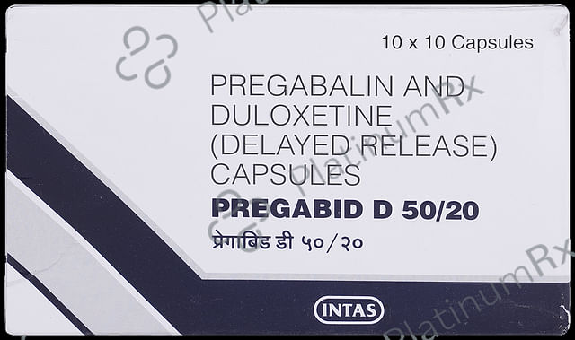 Pregabid-D 50/20 Capsule DR