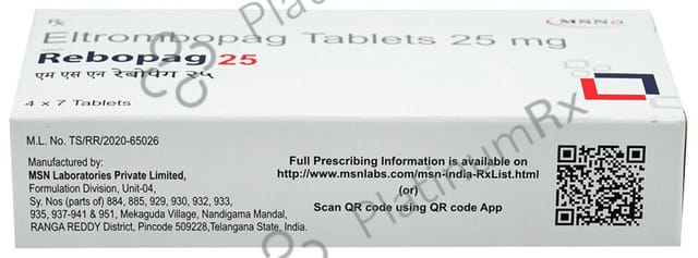 Rebopag 25mg Tablet 7s