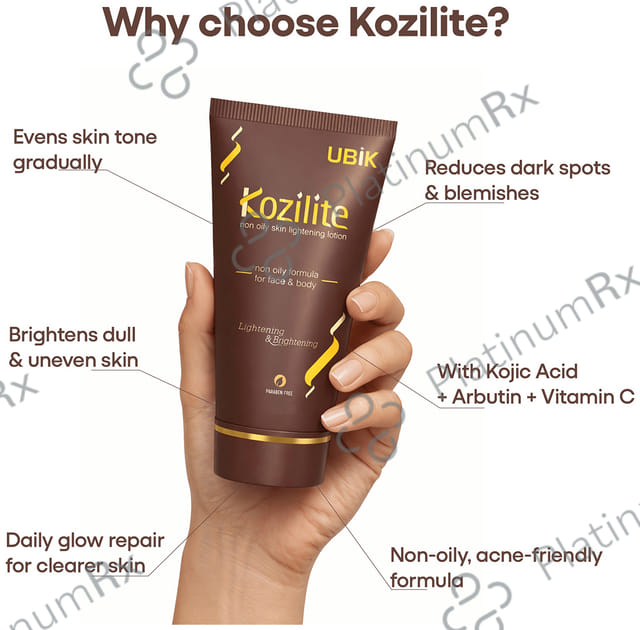 Kozilite Non Oily Skin Lightening Lotion 100gm