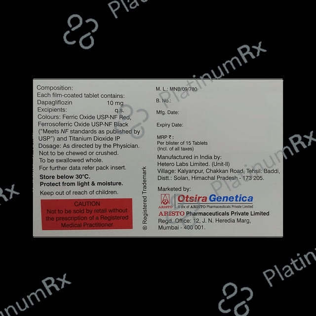 Gluflozin 10mg Tablet 15s