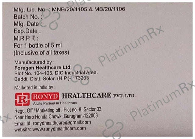 Goldcal Shot Oral Solution 5ml