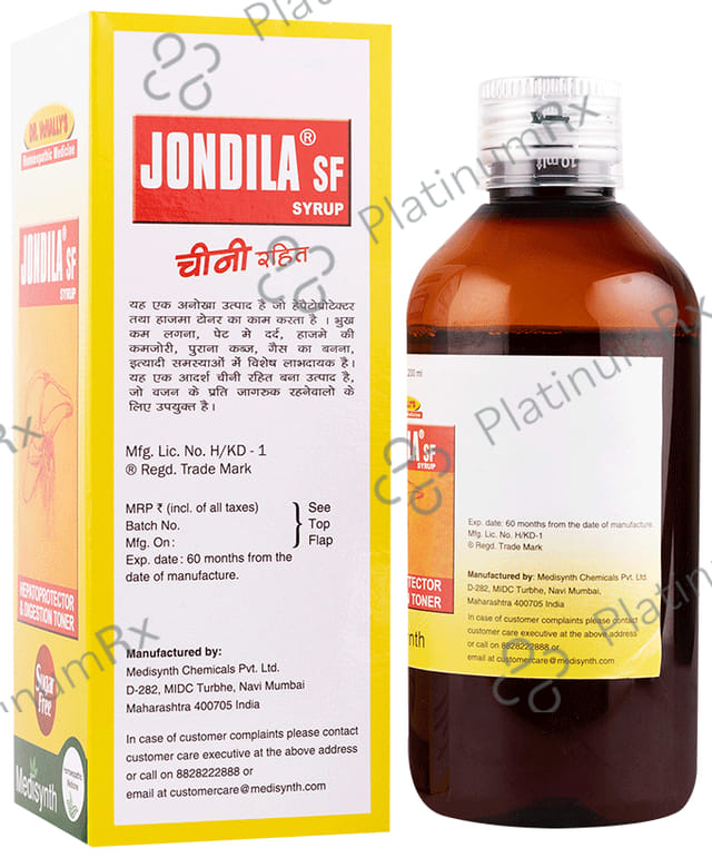 Medisynth Jondila Sugar Free Syrup