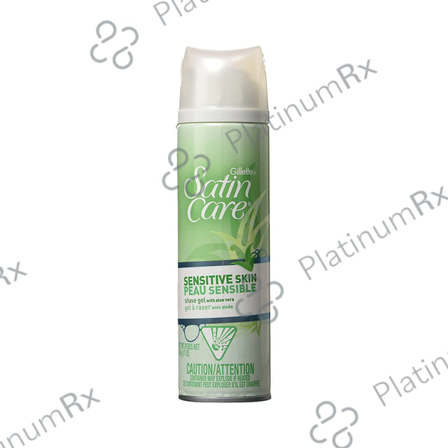Gillette Satin Care Sensitive Skin Shave Gel For Women