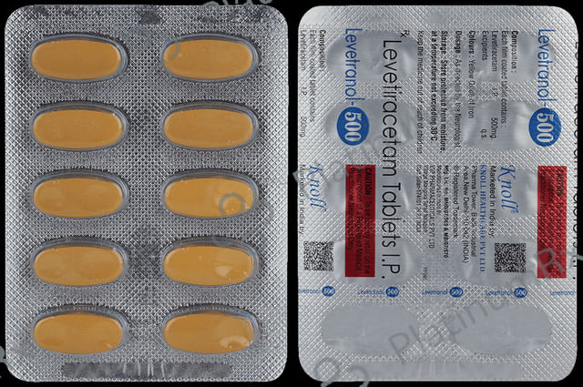 Levetranol 500mg Tablet 10s