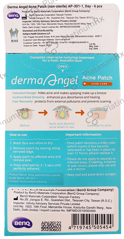 Derma Angel Acne Day Patch 6 patches