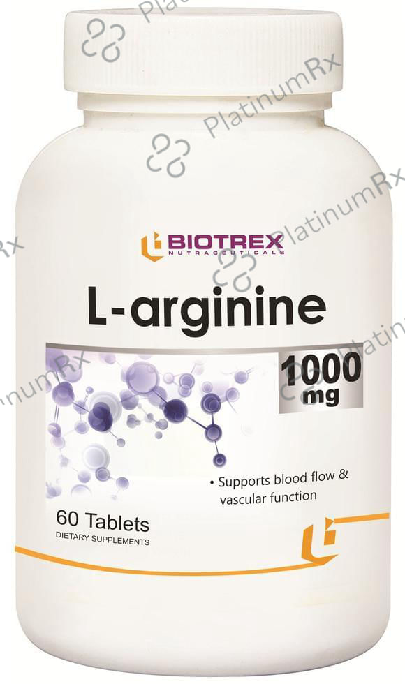 Biotrex L-arginine 1000mg Tablet