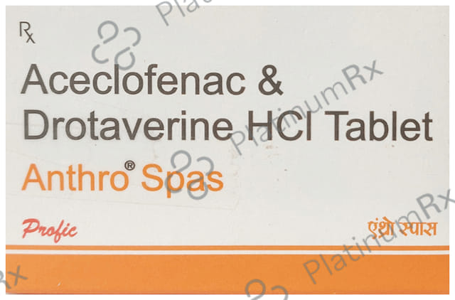 Anthro Spas 100/80mg Tablet 10s