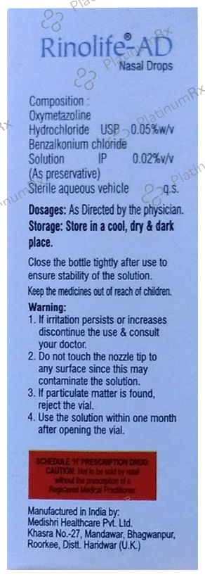 Rinolife-AD Nasal Drop