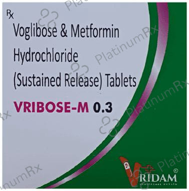 Vribose M 0.3 Tablet SR