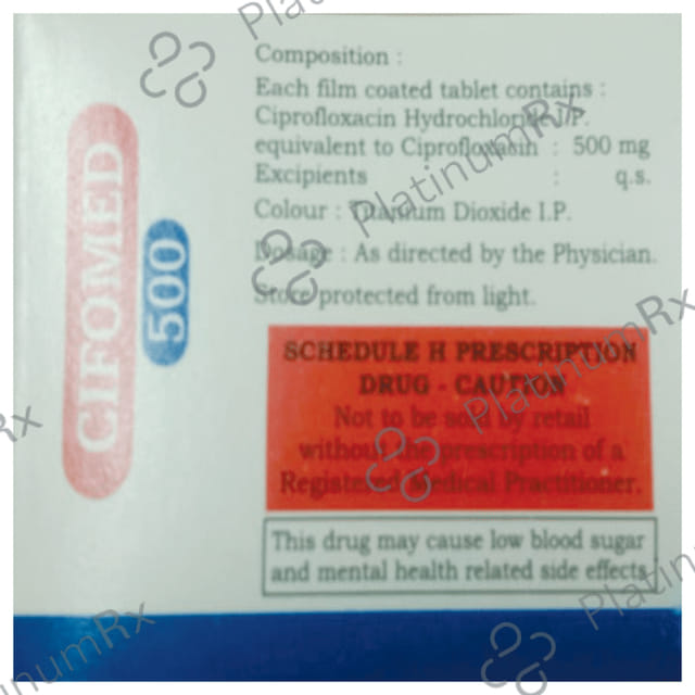 Cifomed 500 Tablet 10s