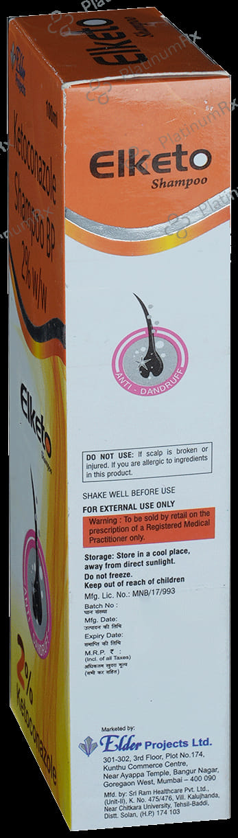 Elketo Shampoo 100 Shampoo