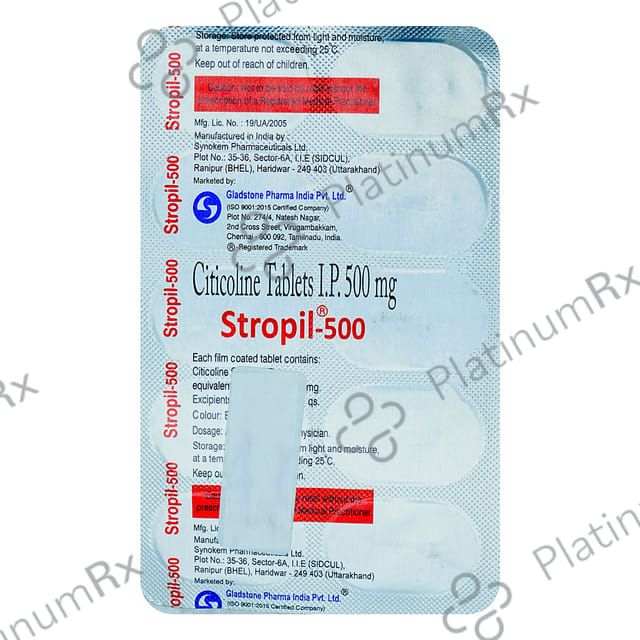 Stropil 500mg Tablet 10s