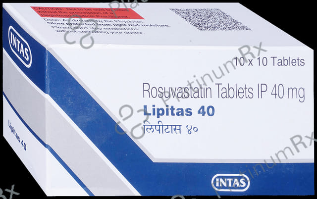 Lipitas 40mg Tablet 10s