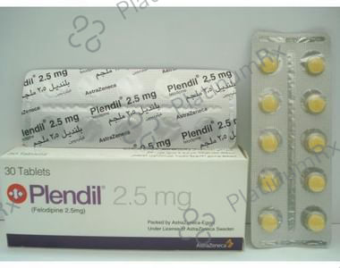 Plendil 2.5mg Tablet ER