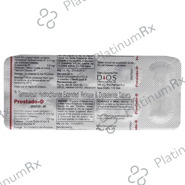 Prostado-D Tablet ER