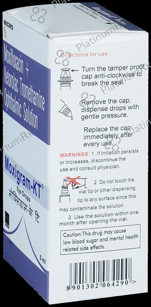 Moxigram KT Eye Drop 5ml