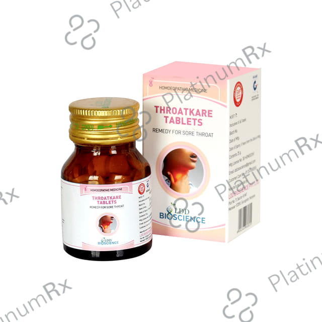 LDD Bioscience Throatkare Tablet