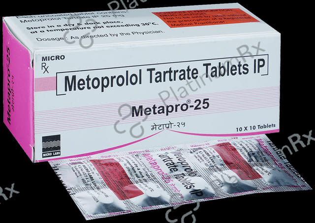Metapro 25mg Tablet 10s