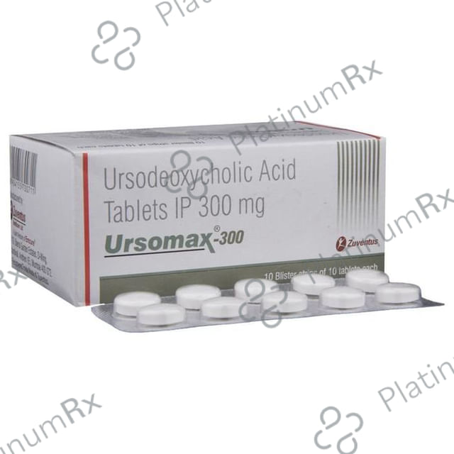 Ursomax 300mg Tablet 10s