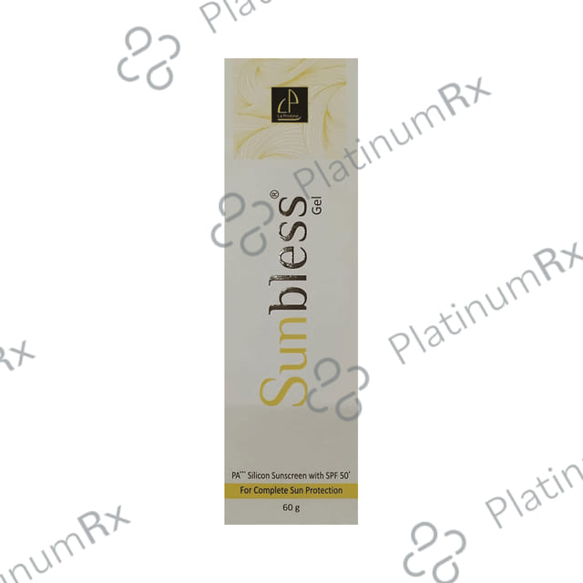 Sunbless Silicon Sunscreen SPF 50+ Gel 60gm
