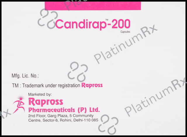 Candirap 200mg Capsule 4s