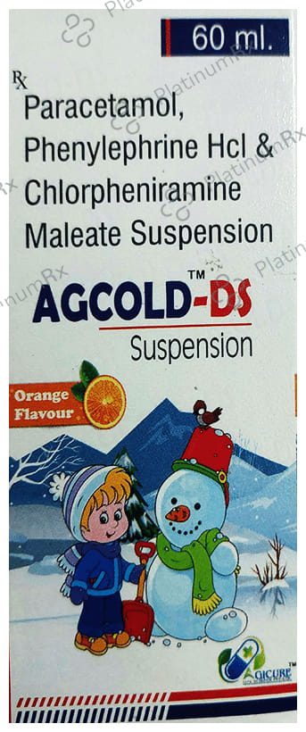 Agcold DS Oral Suspension Orange 60ml