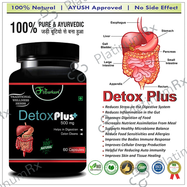 Floarkart Detox Plus 500mg Capsule