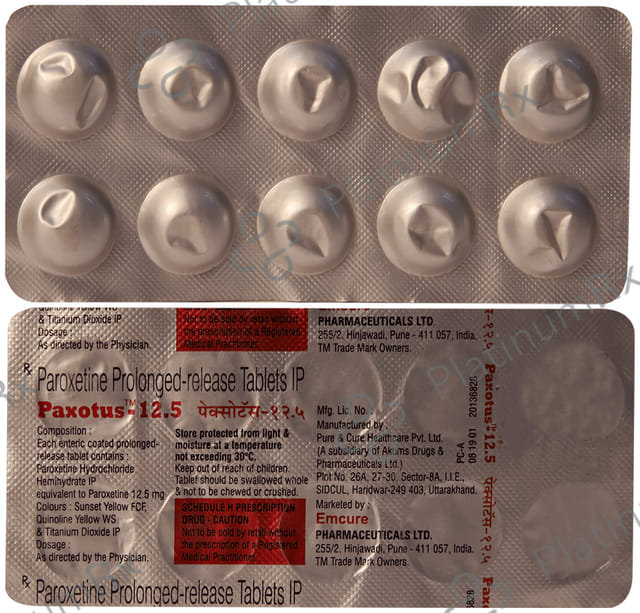 Paxotus 12.5mg Tablet 10s